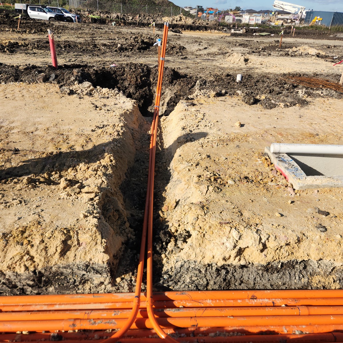 Subdivision Conduit Installation